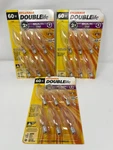 3x Vintage 60w Sylvania Doublelife Bulbs 6 Pack Chandelier B10 Small Base Usa. Fixed Price $45.99.