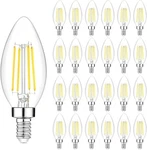 Yochoice 24-pack Dimmable E12 Led Candelabra Bulbs 5000k Daylight White. Fixed Price $39.06.
