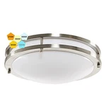 Laborate Lighting 14 Inch, Led Ceiling Light Flush Chrome Finish. Fixed Price $64.99.