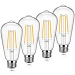 4-pack Vintage Led Edison Bulbs 100w 4 Count (pack Of 1), Warm White. Fixed Price $29.90.