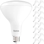 Sunco 16 Pack Br40 Led Flood Light Bulbs, 1400 Lm, Dimmable, 6000k Daylight. Fixed Price $131.99.