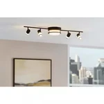 Hampton Bay 5-light Flush Mount And Directional Track Fixture Led Remote. Fixed Price $50.00.
