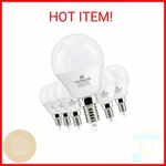 Hansang E12 Led Bulb, Daylight 5000k, 60 Watt Equivalent Ceiling Fan Light Bulbs. Fixed Price $18.10.