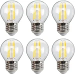 6-pack G45 E26 Led Small Globe Bulbs 40watt Equivalent, 2700k Warm White, 400lum. Fixed Price $24.34.