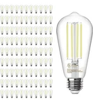 Tjoy 100 Pack Vintage Edison Led Light Bulbs, Dimmable, 60w Equivalent. Fixed Price $90.00.