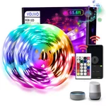 Volivo 65.6 Ft Wifi Led Strip Lights,led Light Compatible With Alexa And... Fixed Price $23.73.