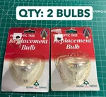 2-pack National Tree 35w Halogen Bulbs Vintage Fiber Optic Christmas Mr16. Fixed Price $19.23.