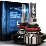 Nineo H11 Bulbs, Fog Light, 300% Brightness 6500k Cool White, 1:1. Fixed Price $35.90.