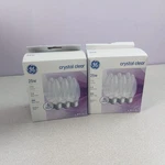 Lot 12 Ge Light Bulb Crystal Clear 25w Bm Medium Base 93130621 170lum New. Fixed Price $29.99.