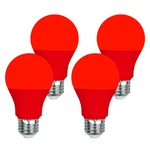 Greenic Red Light Bulbs 9w (60 Watt Equivalent), 4 Count (pack Of 1),. Fixed Price $14.76.