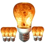 Himalayan Glow 60w Led Salt Lamp Bulb, Warm Amber, Dimmable. Fixed Price $54.25.