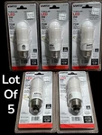 Satco S11218 Tubular 8w=75w T10 E26 Led Bulb Frost Medium Base ( 5-pack ) New. Fixed Price $39.99.
