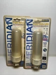 2 Light Bulbs Meridian G24 26w Equivalent Bright White Pl-c Non-dimmable Led. Fixed Price $24.99.