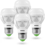 Sansi 4pcs Led Light Bulbs 60w Equiv. 9w 4000k Clear White Efficient E26 Lamp. Fixed Price $11.99.