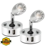 Wtnyou 2 Rv Reading Lights 12v Usb-a Usb-c Camper Lamp. Fixed Price $42.99.