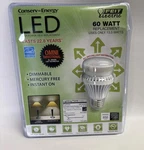 Feit Eletric Led Dimmable 60watt Replacement Bulb New In Box Sealed. Fixed Price $19.99.