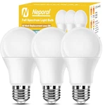 Full Spectrum Light Bulb, 6000k Natural Sunlight Bulbs, 9w 60w Equivalent Led.... Fixed Price $32.80.