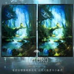 My Neighbour Totoro Decoration Painting In Stock 43x63cm Led Light Mmj Studio. Fixed Price $127.00.