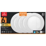 Globe 91494 Aluminum 120v 12w 800 Lm. Led Recessed Lighting Kit 1 H X 6 W In.. Fixed Price $88.27.