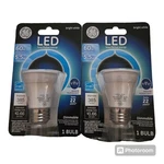 Set Of 2 Ge 60watt Led Par16 Warm White Dimmable Indoor Floodlight Bulb 5.5watt.. Fixed Price $12.99.
