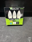 Maxlite 40w Replacement Led Bulbs Soft White 3-pack Dimmable New. Fixed Price $9.99.