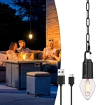 Brighfivey Rechargeable Led Gazebo Light Waterproof Hanging Candle Shape 1 Pack. Fixed Price $14.24.