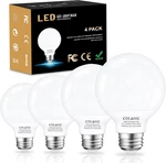 Cotanic Bathroom G25 Led Vanity Light Bulb 3000k Soft White, Globe Bulbs,. Fixed Price $18.71.