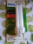 Philips 13w Pl-c Soft White Energy Saver Bulb 5-3/16" Length G24q-1 Base New. Fixed Price $3.99.