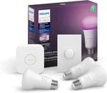 Philips Hue White And Color Ambiance Base Lumen (60w) Smart Button Starter Kit. Fixed Price $118.95.