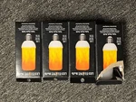Lot Of 4 Ez-illuminations Led Flame Bulb Tube-style 1.5w. Fixed Price $29.95.