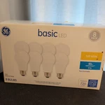 8 Ge 60-watt A19 Frosted White Soft Led Light Bulbs - 720 Lumens New. Fixed Price $13.10.