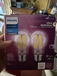 Philips Ultra Definition 60w Equivalent Daylight A19 Medium Led Light Bulb. Fixed Price $14.99.