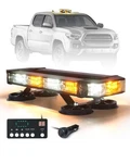 Lumenix 72 Led Rooftop Emergency Strobe Light Bar W/control Panel White Amber. Fixed Price $71.99.
