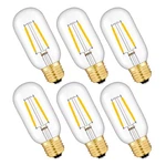 Crlight Led Tubular Edison Bulb 25w Equivalent 250lm, 2w 2700k Warm White E26 Me. Fixed Price $34.47.
