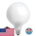 Crlight 5-inch 15w 4000k Neutral Opal G125 Large Globe Led Bulb - G40. Fixed Price $36.97.