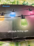 Govee Led Bulb Sting Lights 48 Ft, 15 Bulbs -remote -app. Fixed Price $40.00.