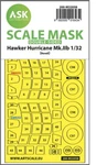 1/32 Hawker Hurricane Mk.iib Double-sided Express Masking For Revell Kits. Fixed Price $14.54.