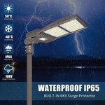 Kukuppo 400w Led Parking Lot Light 55,600lm Outdoor Street Shoebox Pole Lighting. Fixed Price $211.67.
