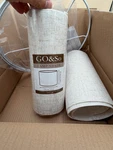 Go & So Drum Lamp Shades Set Of 2 Medium, Off White / Tan 13 X 11 10". Fixed Price $24.99.