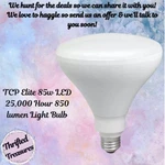 Tcp Elite 85w Led 25,000 Hour 850 Lumen Light Bulb New In Box Ships Fast!!!. Fixed Price $16.99.