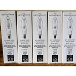 5 Lightning Science B11 40we 2250k Blunt Tip E12 Series Bulbs In Box See Pic. Fixed Price $16.97.