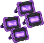 Rechargeable Black Light 4 Packs, Battery Powered Lights For Packs. Fixed Price $79.84.