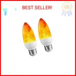 Dervacle Led Flame Effect Light Bulb E26 Flickering Candelabra Bulbs 4w Wa. Fixed Price $17.82.