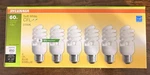 Sylvania Soft White 60 Watt Replacement Cfl Light Bulbs Uses 23 Watts/ 6. Fixed Price $19.99.