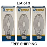 Lot Of 3 Metal Halide Mh100/u/med-37 100w Clr Lamp E26 Med Base Light Bulb Ed17. Fixed Price $49.99.
