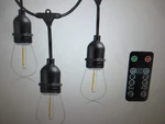 Newhouse Outdoor 48 Ft. Plug-in S14 Edison Bulb Led String Light & Remote. Fixed Price $35.66.