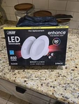Feit Electric 75w Bulb, Led 2 Count, Retrofit 5-6 Inch - Soft White 2700k. Fixed Price $15.87.