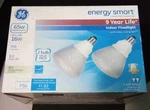2 Bulbs, Ge Energy Smart 65 W Replacement Directional Indoor Floodlight R 30. Fixed Price $19.99.