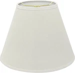 Aspen Creative Transitional Empire Lamp Shade 6x12x9-inch Frost Ivory Linen. Fixed Price $57.14.