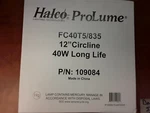 Halco Prolume Fc40t5/835 12" Circline 40w Long Life, P/n:. Fixed Price $13.40.
